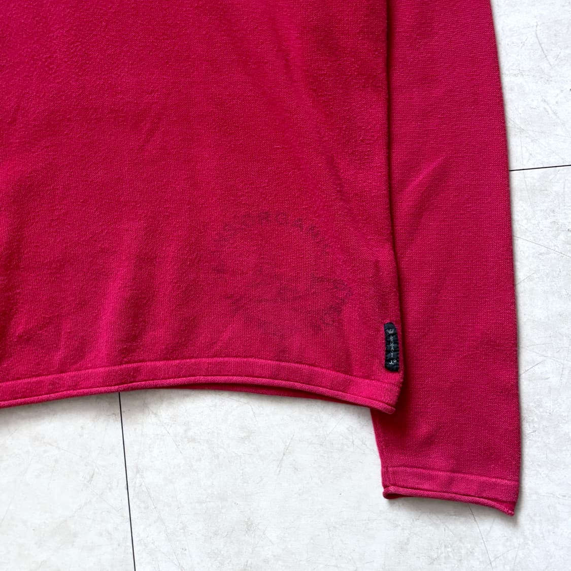 ARMANI JEANS 코튼 지퍼 후디 상품이미지5