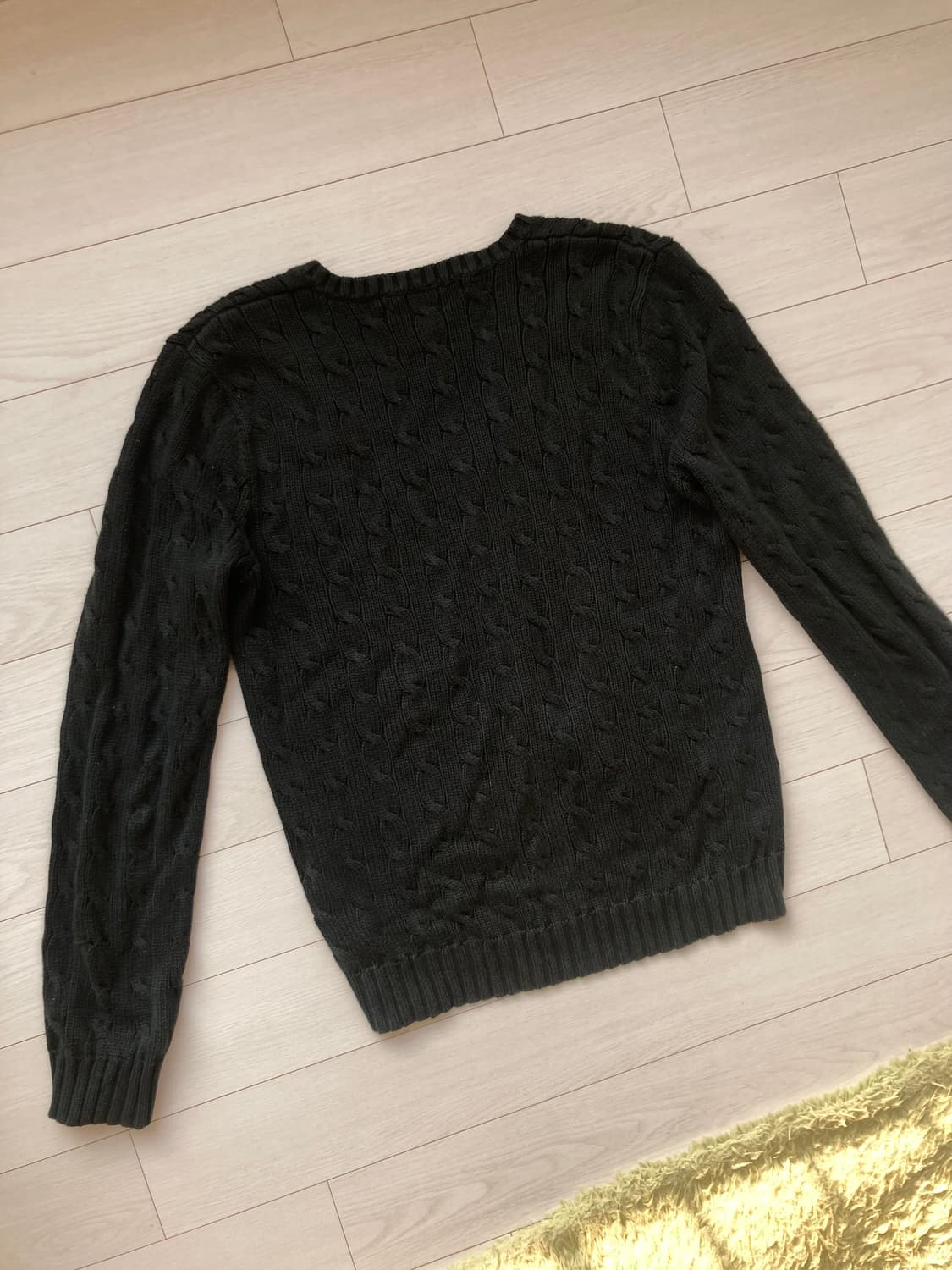 폴로 랄프로렌 니트 블랙L 상품이미지3