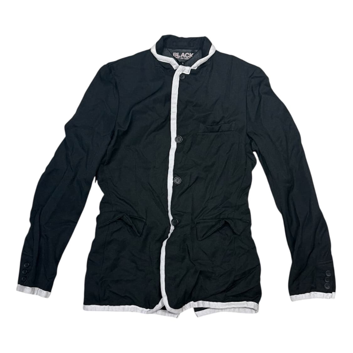 2010 꼼데가르송 주름 가공 블레이저 자켓 상품이미지3