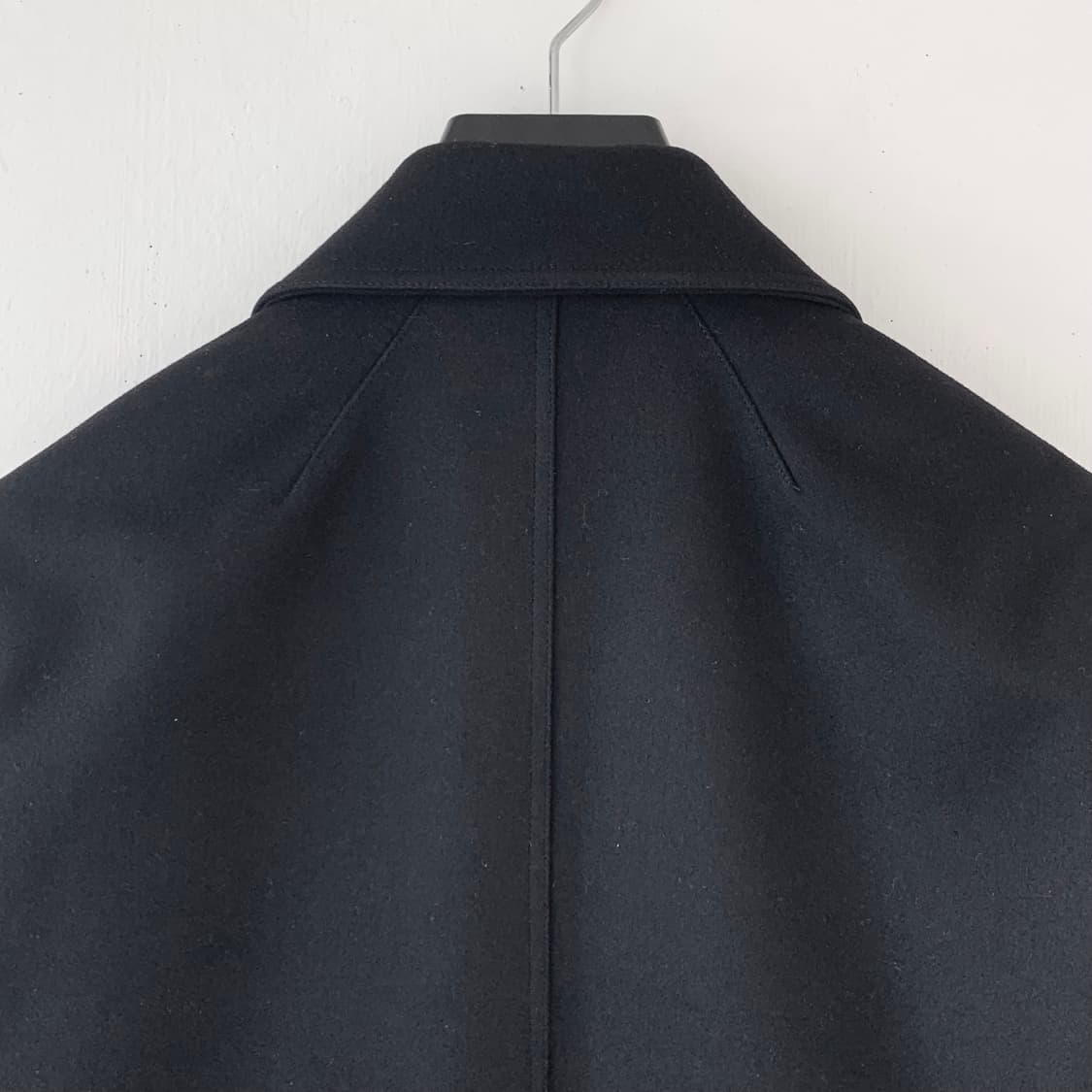 띠어리 멜튼울 피코트 블랙 s 상품이미지5