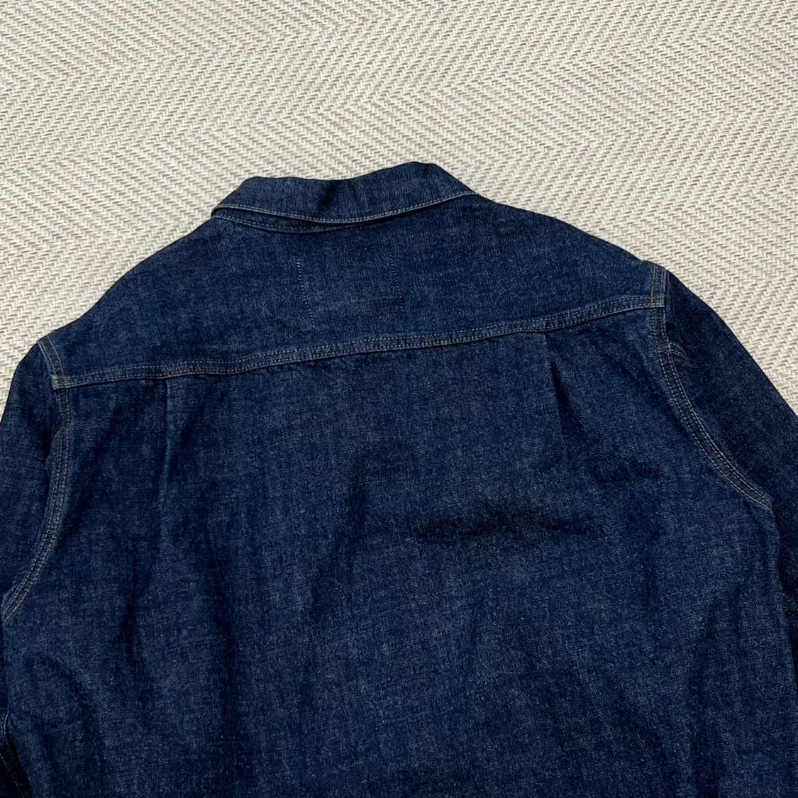 아웃스탠딩 셀비지 데님 트러커자켓 r3116  상품이미지4