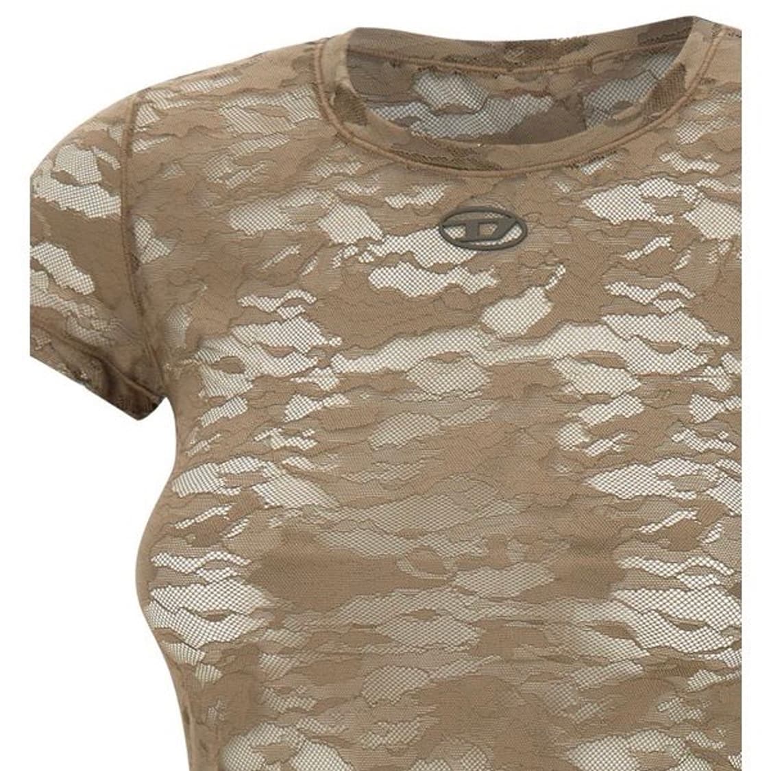 diesel 디젤 레이스 반팔 티셔츠 브라운 상품이미지4