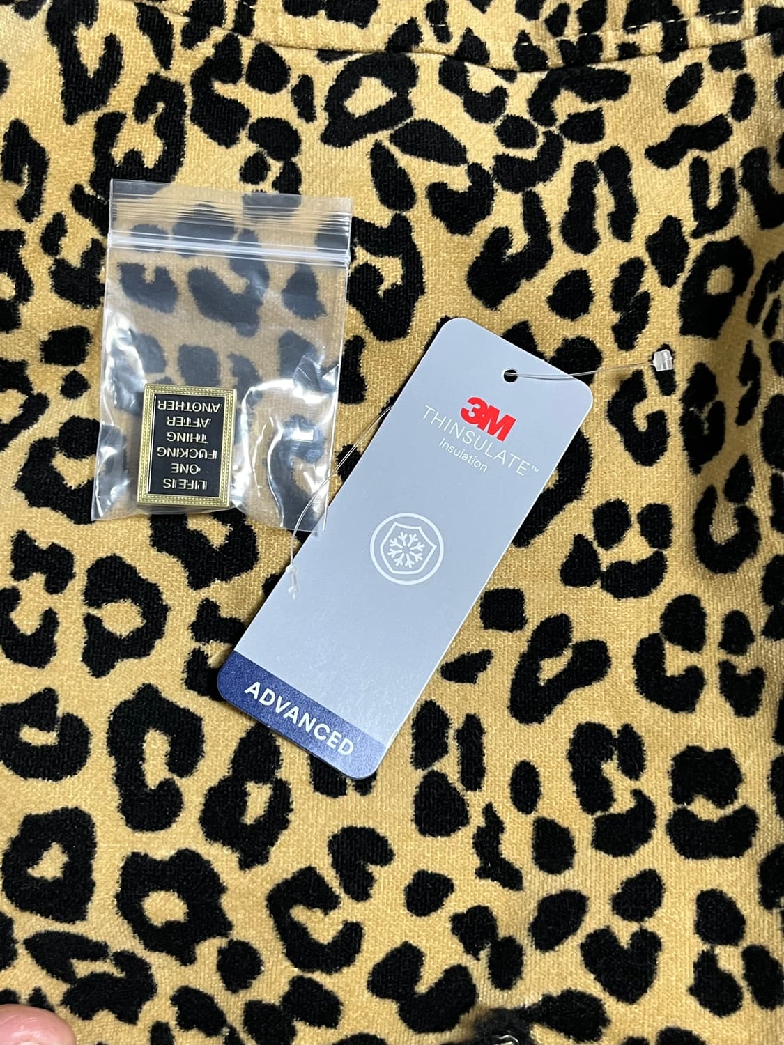 [24fw] Supreme 슈프림 레오파드 플리스 워크 자켓 M 상품이미지10