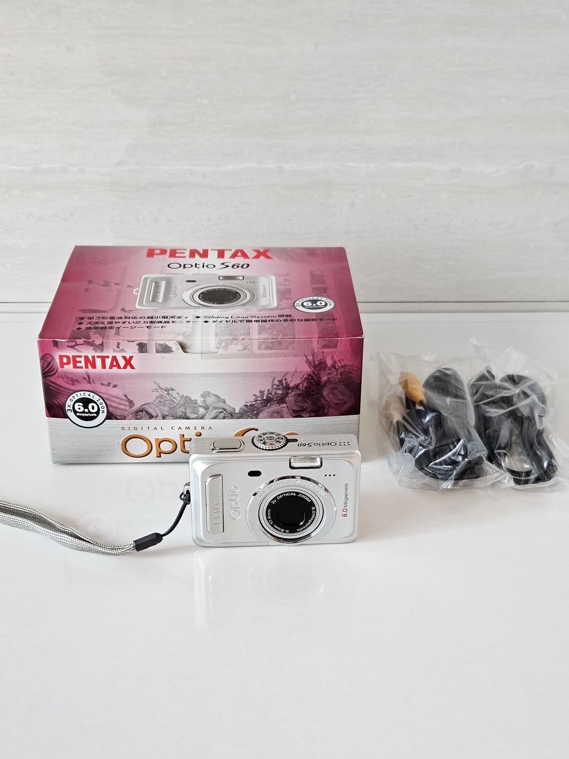 펜탁스 Optio S60 디지털 카메라 상품이미지1