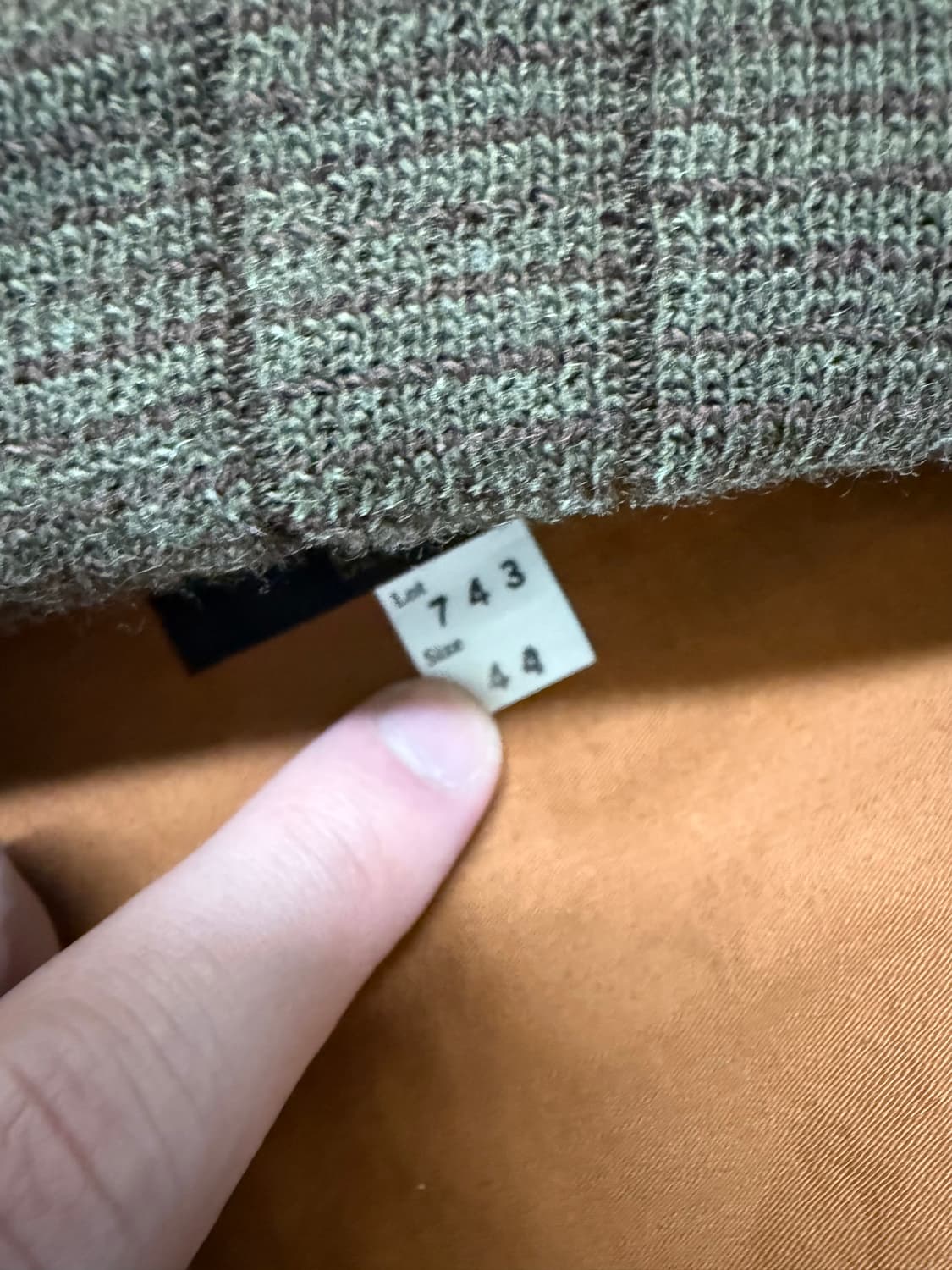 (마지막 세일) 타임원클로딩 엣라코 디어스킨 자켓 44사이즈 상품이미지3