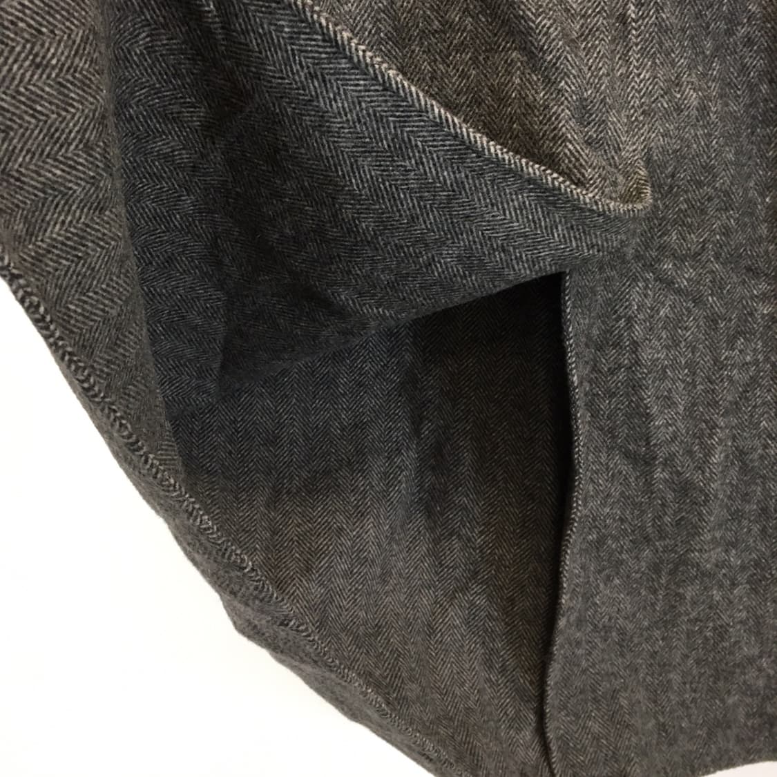 스튜디오톰보이 헤링본 더블 벨티드코트 FREE  상품이미지5