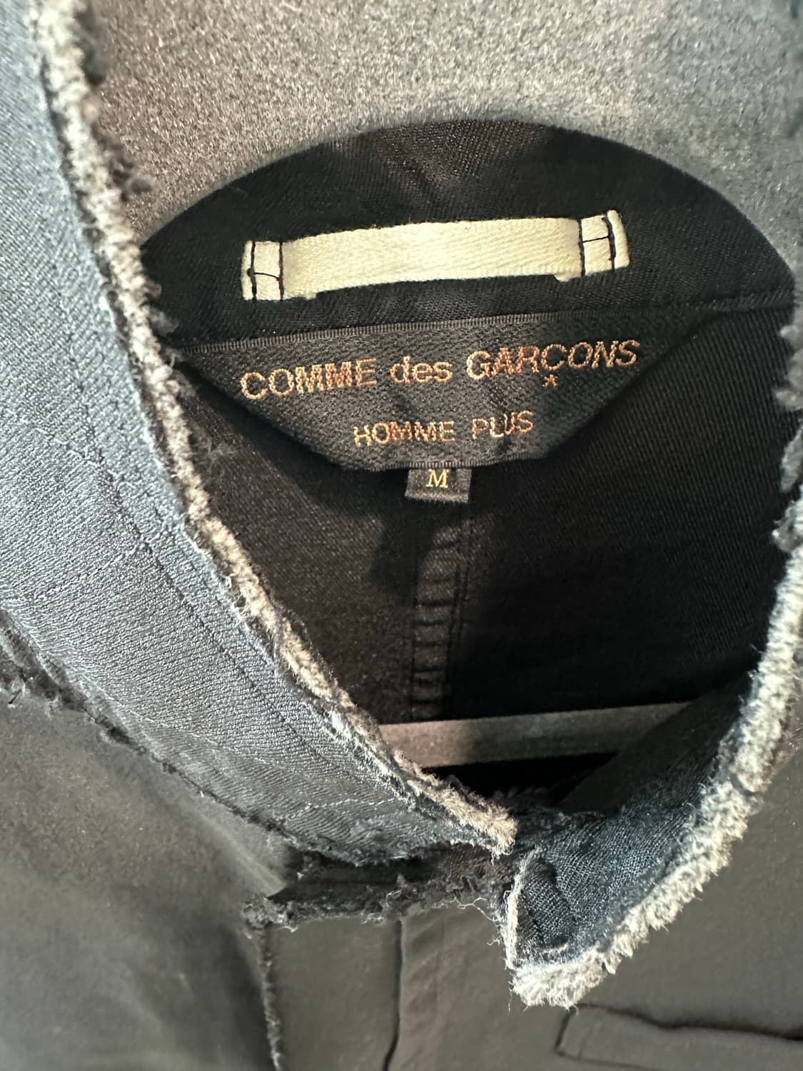 꼼데가르송 옴므 플러스 2016 컷오프 도킹 롱 자켓 상품이미지3