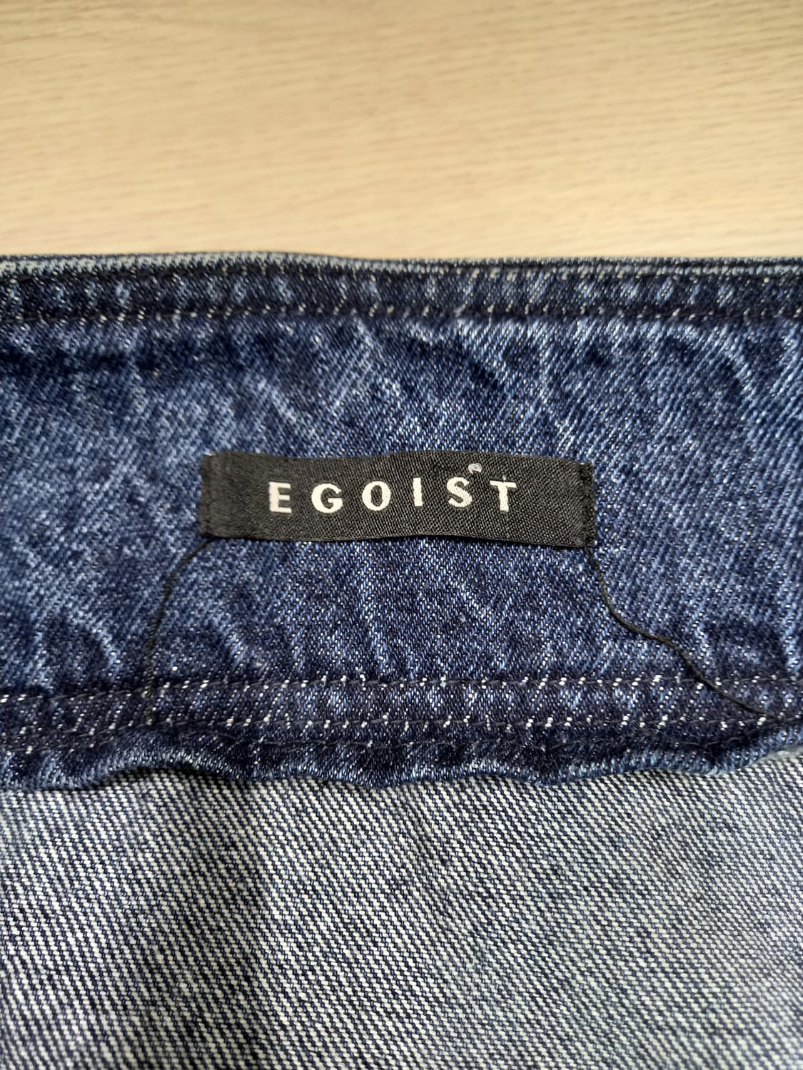 26-27 EGOIST Kor 픞레어 롱 데님스커트 26-596 상품이미지3