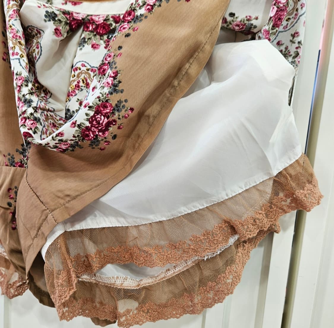 Liz Lisa 리즈리사 플라워 초코무드 큐롯 스커트 상품이미지7