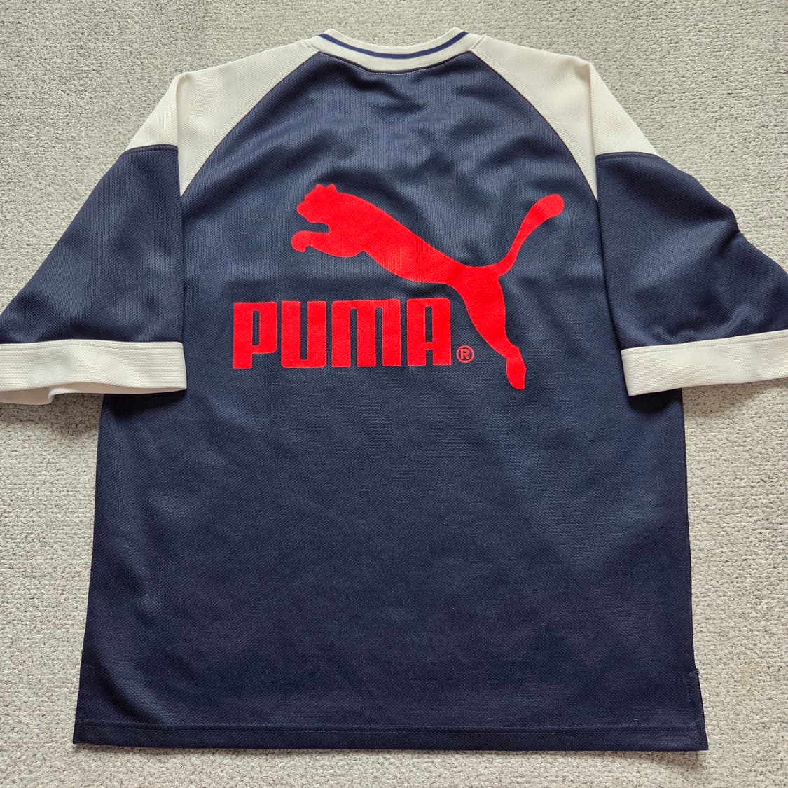 Puma 빈티지 블록코어 유니폼 반팔 티셔츠 L(100) 상품이미지2