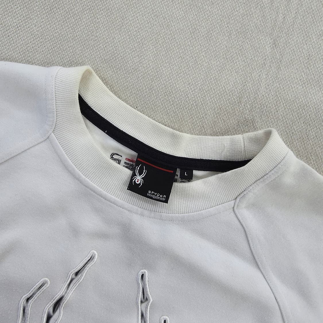 [L] 스파이드 빅로고 맨투맨 긴팔티 0129J1 상품이미지2