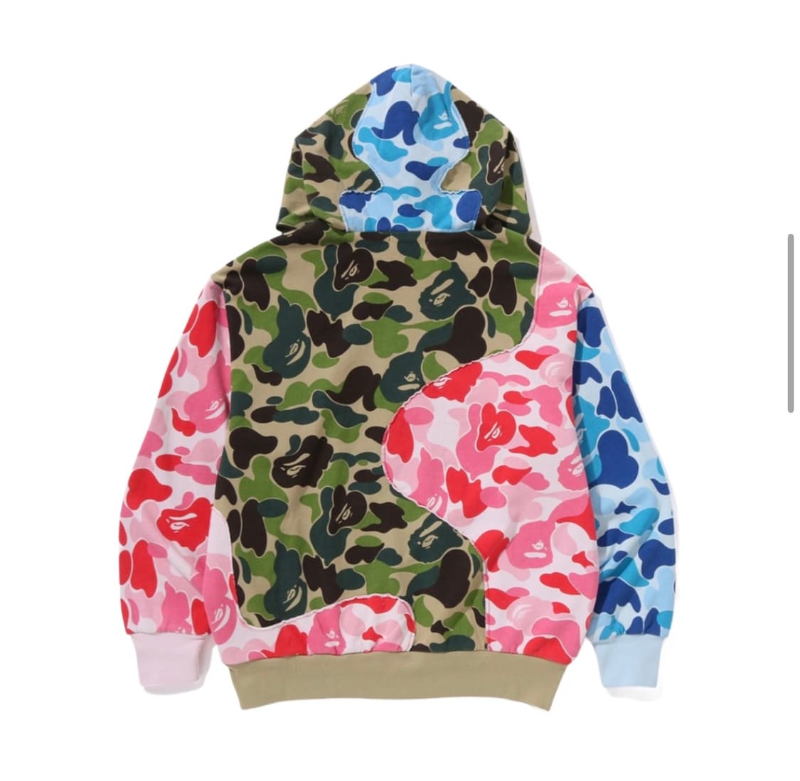 BAPE ABC Camo Patchwork Hoodie 상품이미지4
