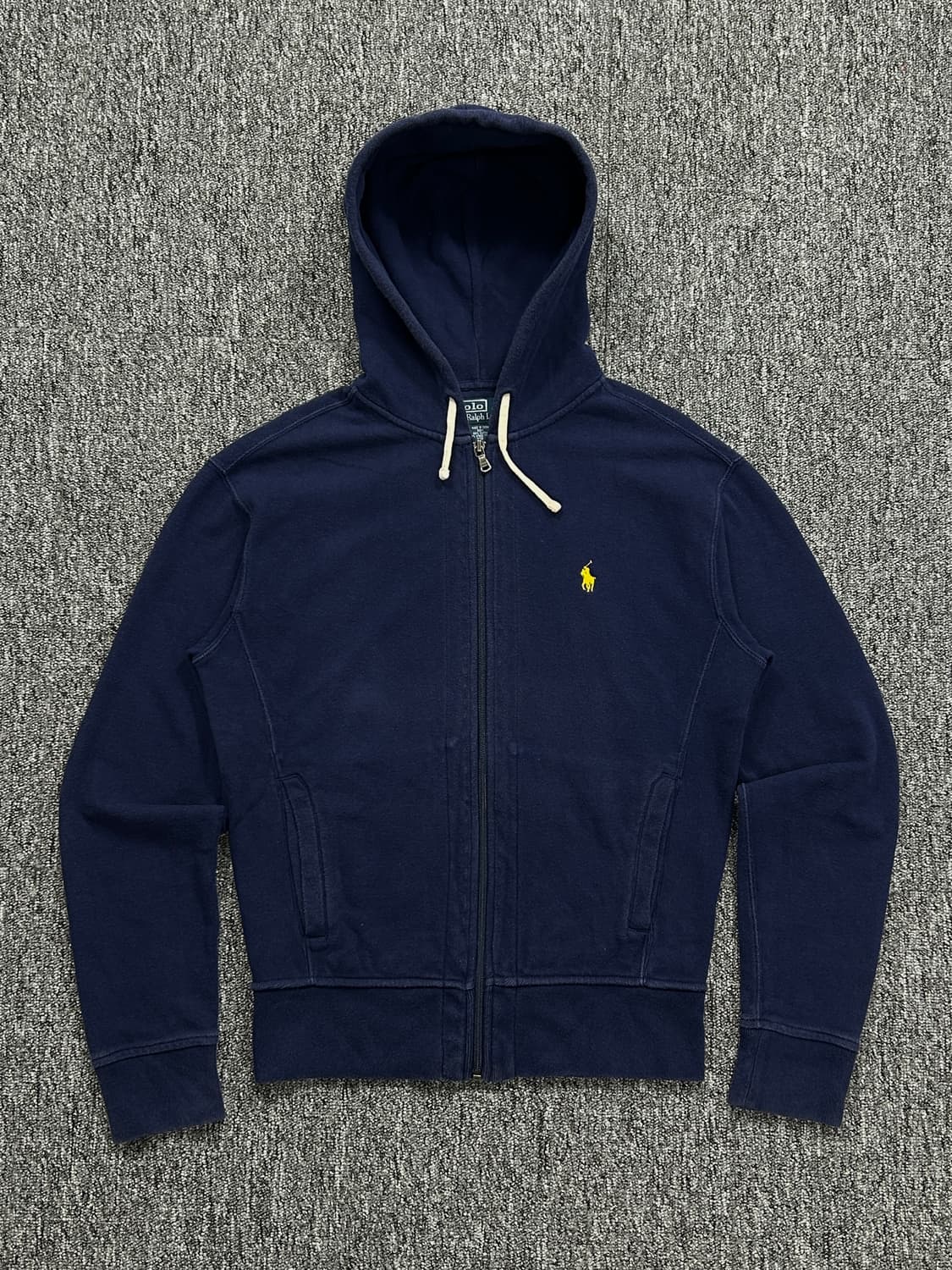 폴로 랄프로렌 포니로고 네이비 후드집업 S  상품이미지3