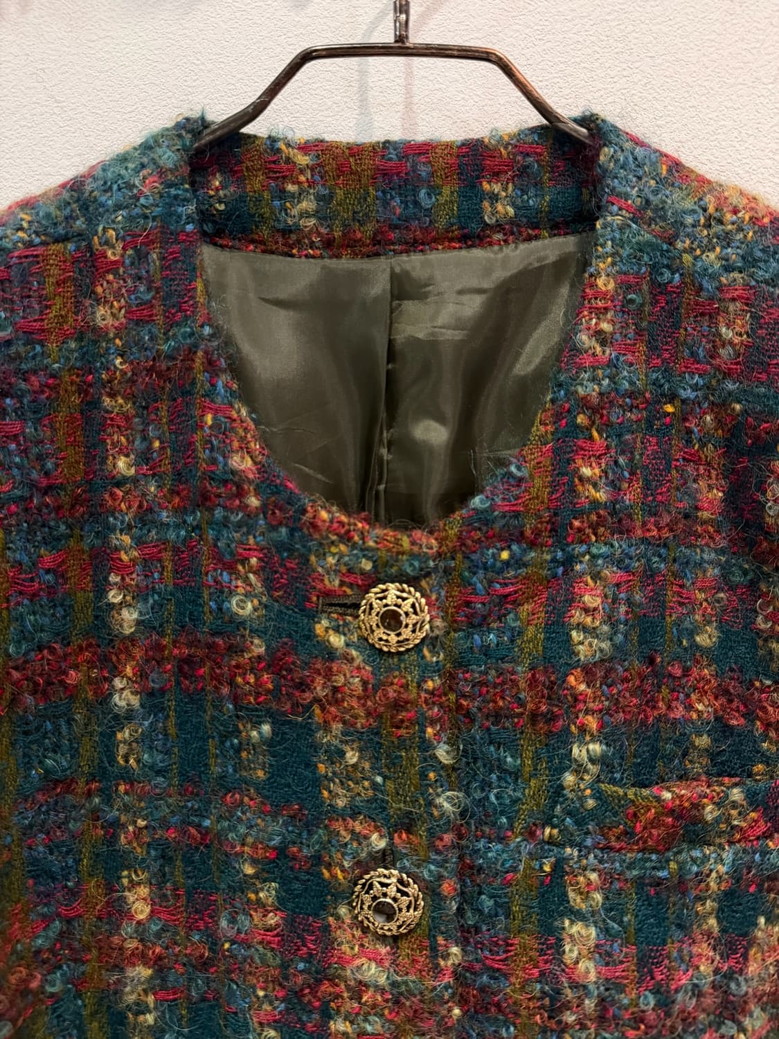 트위드 자켓 (Fabric by French, Made In Japan) 상품이미지3