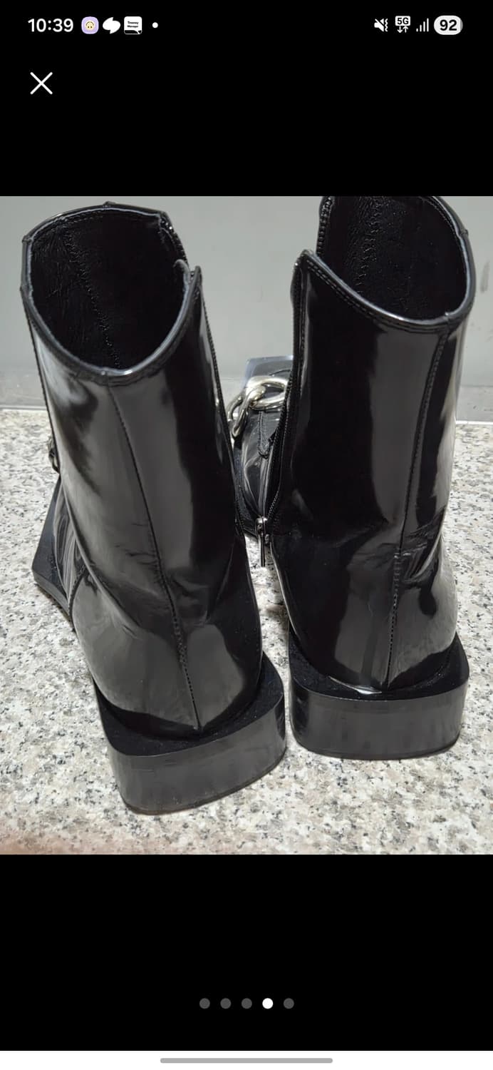 쏘유레슈어 collage 체인 부츠 260 상품이미지5