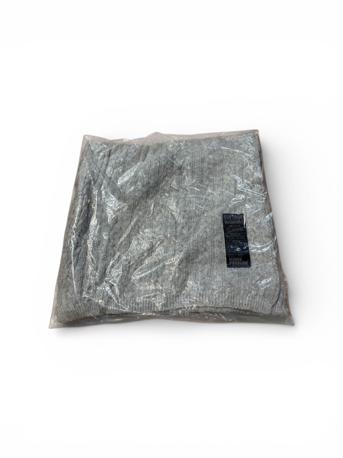 마이너 프라블럼 빈티지 워셔블 머플러 상품이미지2