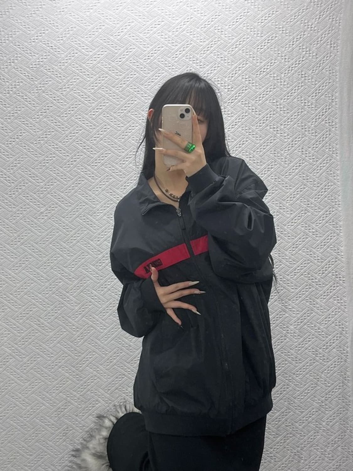 나이키 레드 사우스 캐롤라이나 레트로 빈티지 바람막이 XL C08447 상품이미지1