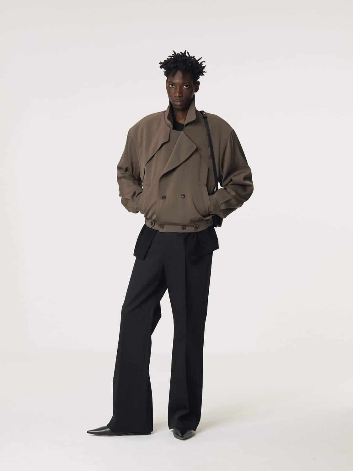 렉토 트렌치 자켓 TRENCH DETAIL WOOL JUMPER 상품이미지3