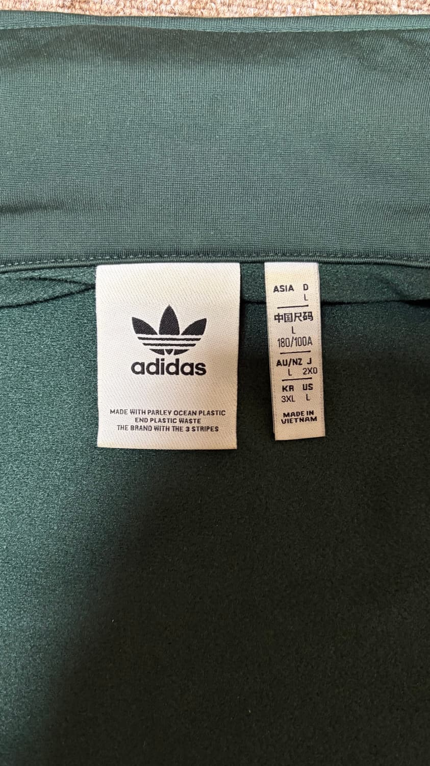 아디다스 파이어버드 트랙탑 그린 상품이미지2