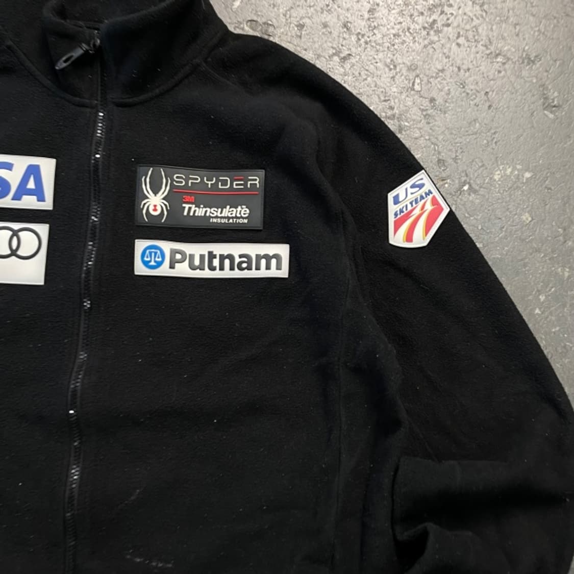 105 스파이더 US스키팀 후리스 자켓  상품이미지2