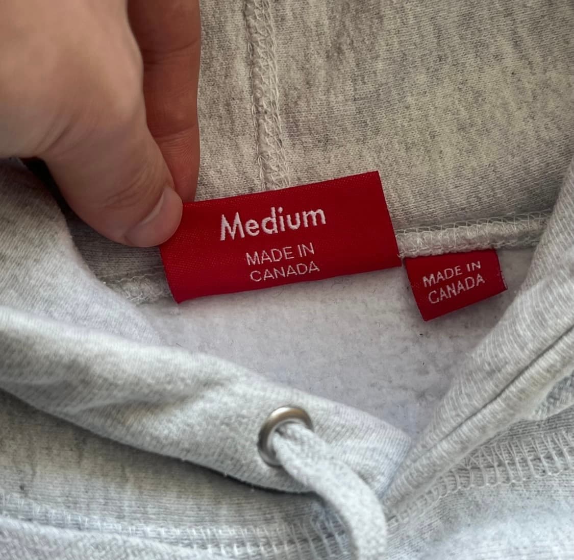 슈프림 카모 박스로고 후드 애쉬 그레이 (23fw) 상품이미지2