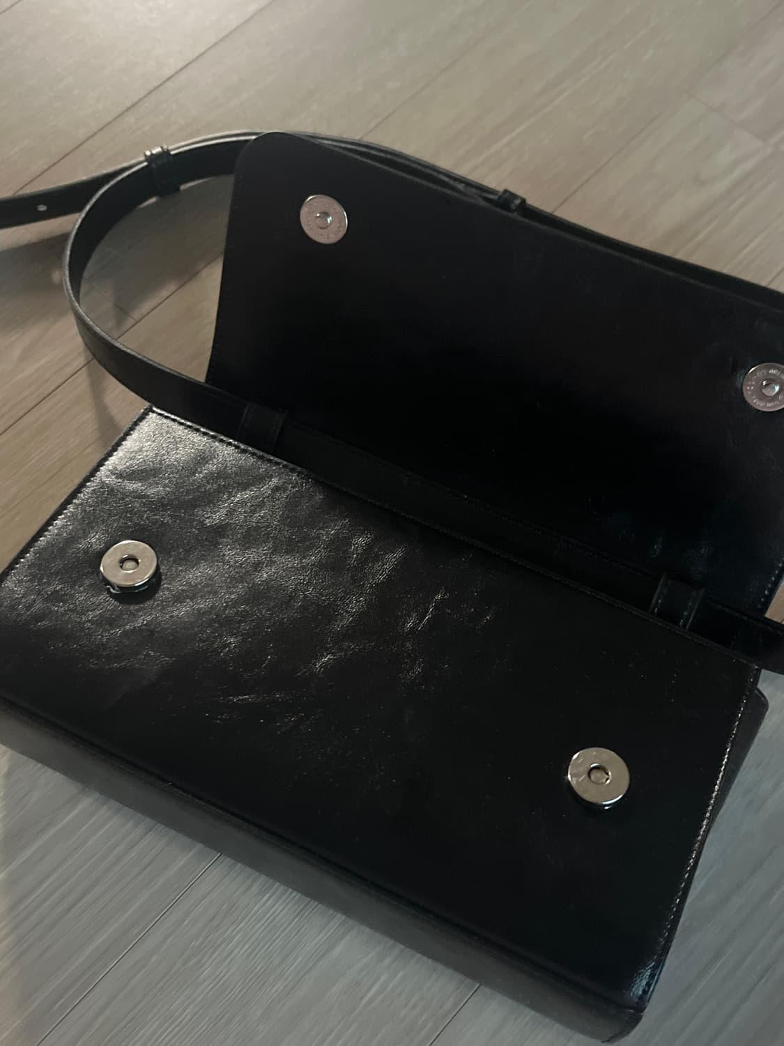 블랙 숄더백 상품이미지2