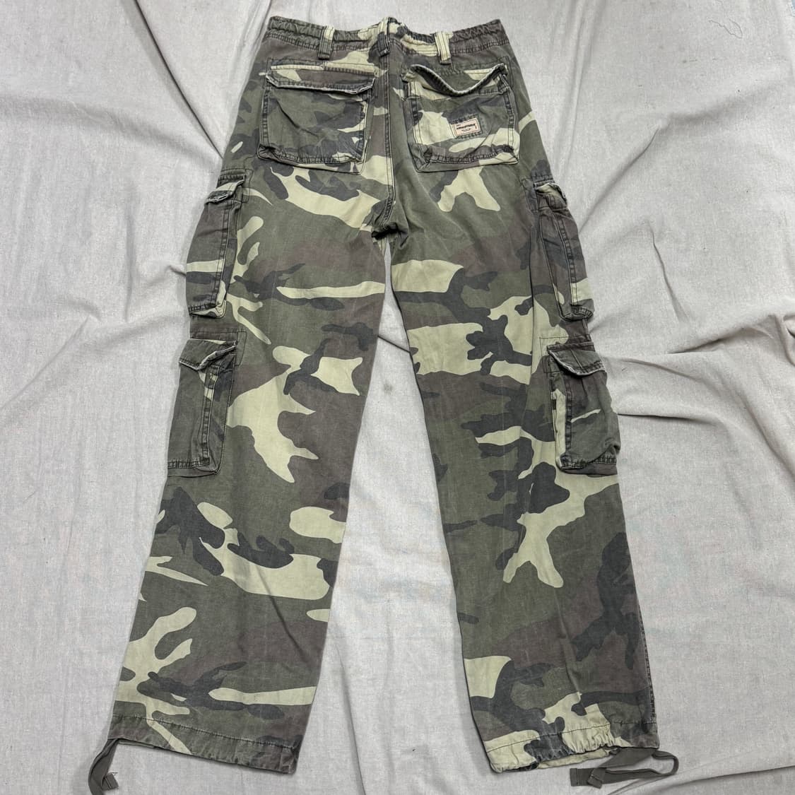 아베크롬비 빈티지 밀리터리 카모 카고팬츠 S(29~32) 상품이미지3