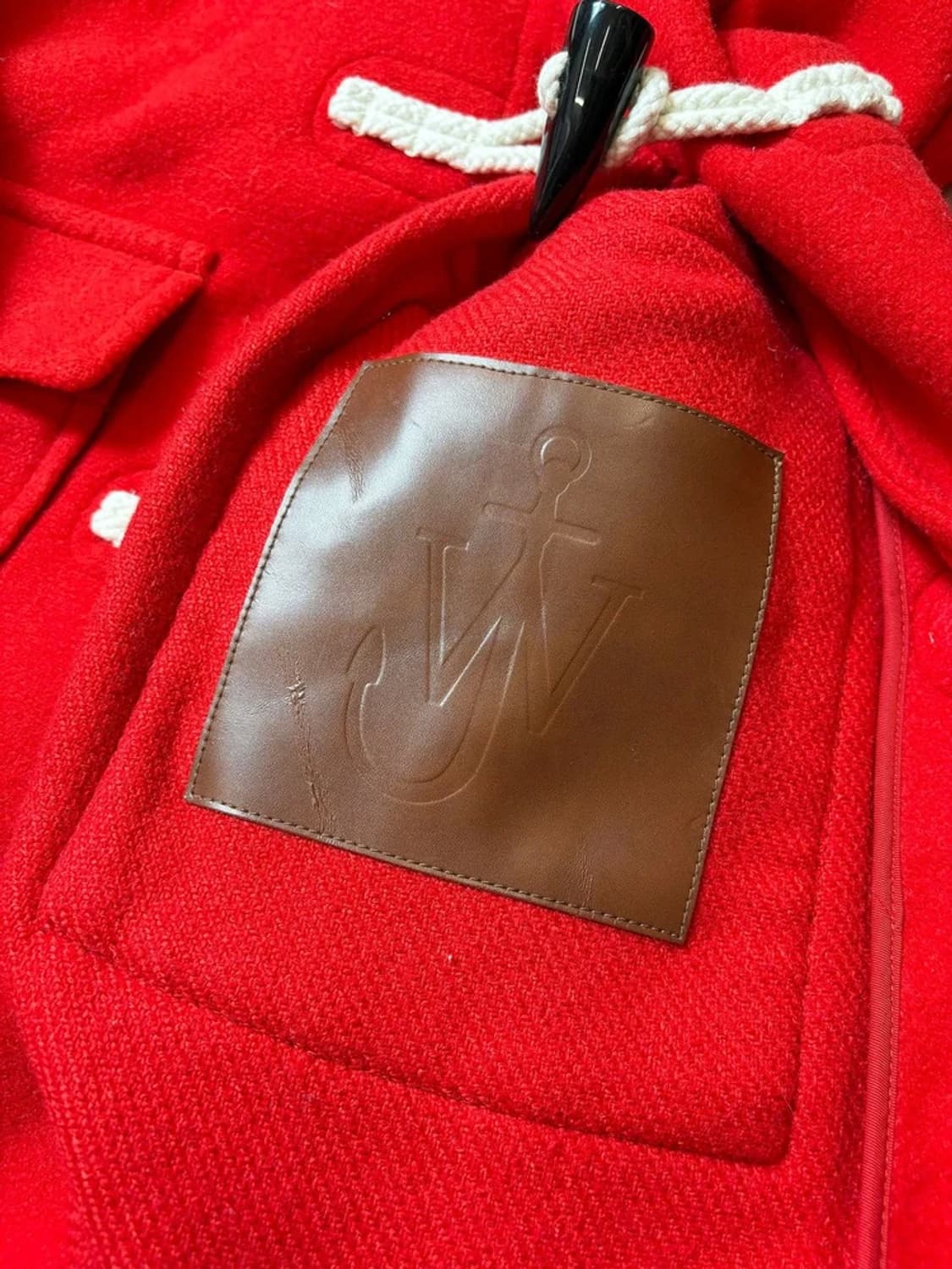 JW앤더슨 x 유니클로 레드 더플 코트 PN6827 상품이미지7