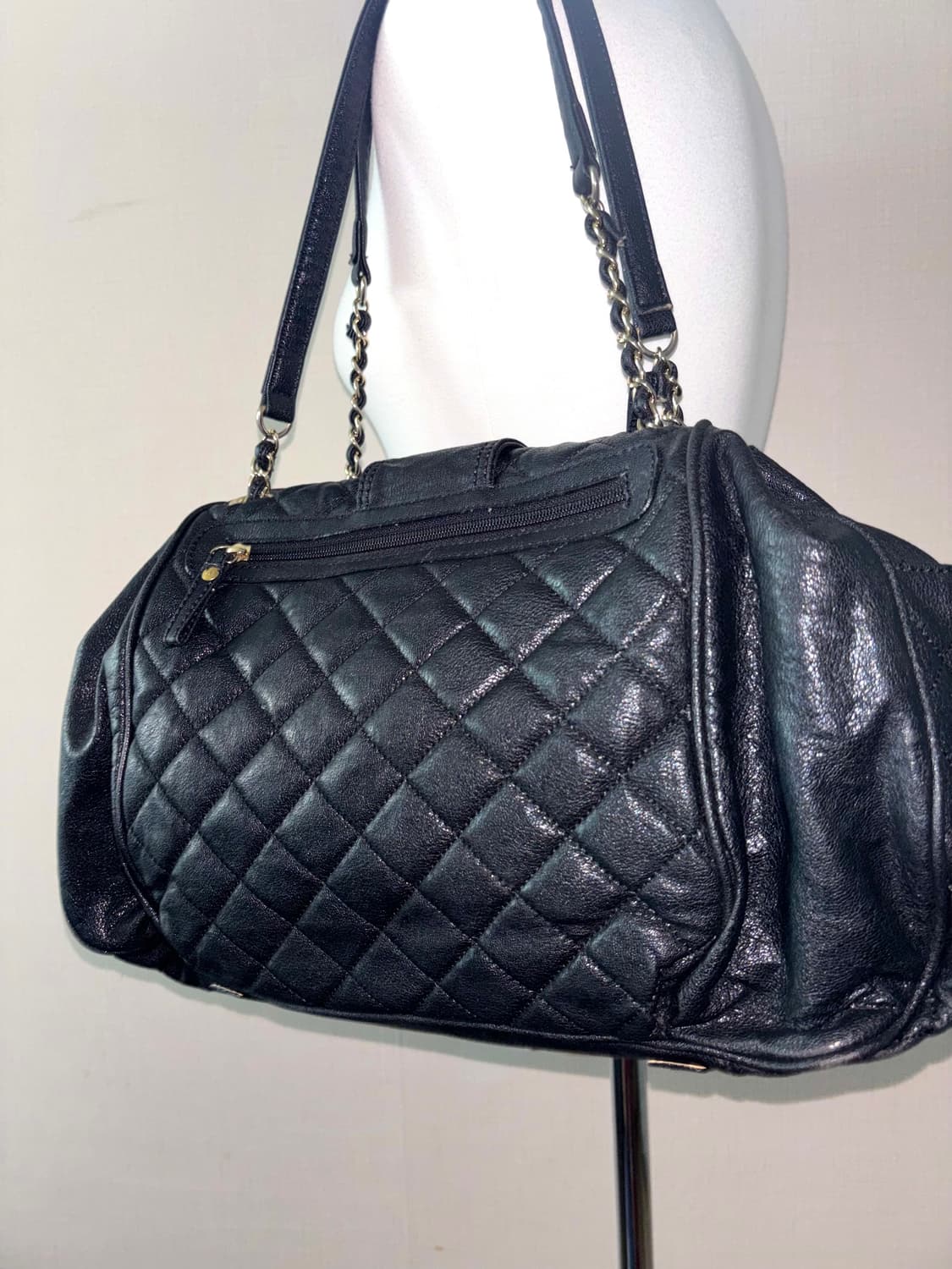 Anne klein Black quilting Bag 상품이미지2