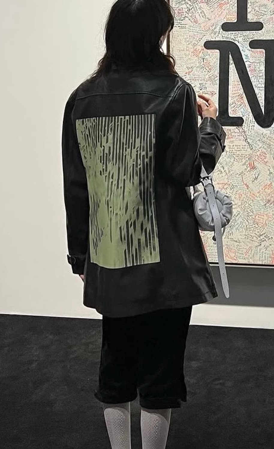 ECO-LEATHER PRINT JACKET 상품이미지2