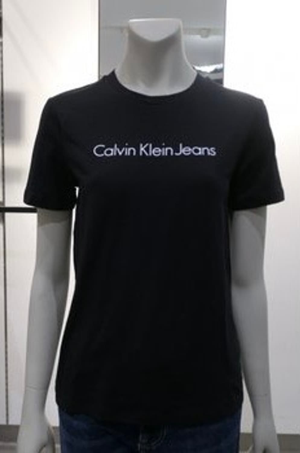 캘빈클라인진 블랙 반팔 티셔츠 J219146 상품이미지1