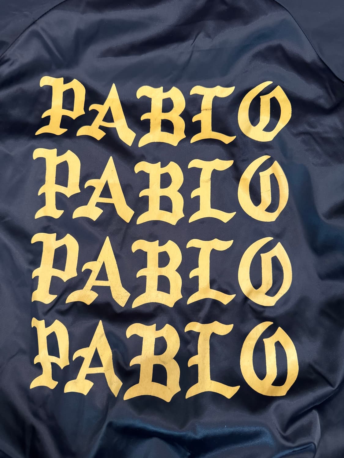 2016 Life of Pablo tour satin jacket 상품이미지4