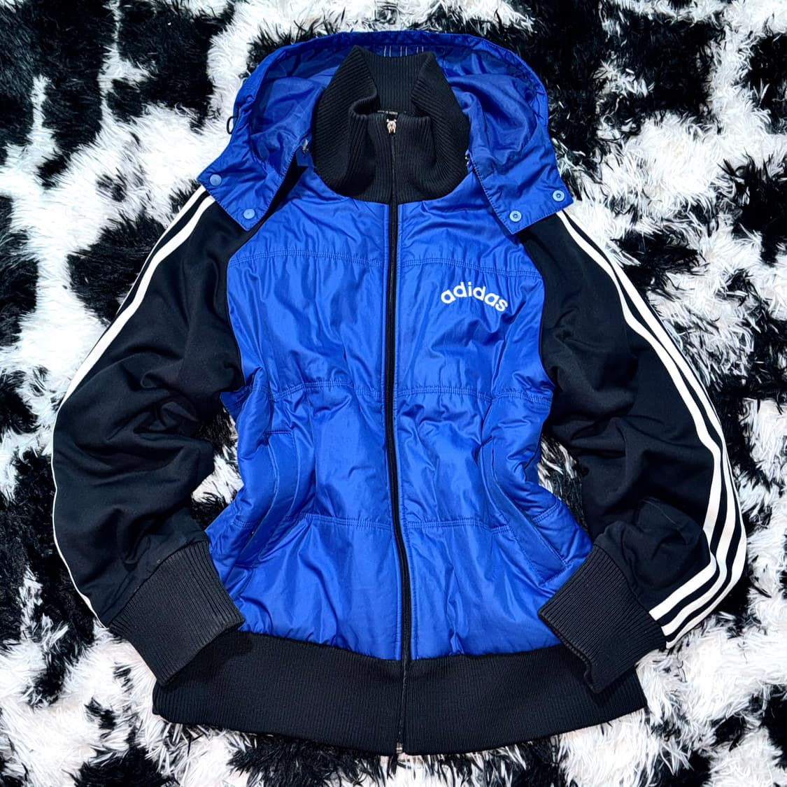 ADIDAS 90s 후드 패딩 져지 자켓 상품이미지1