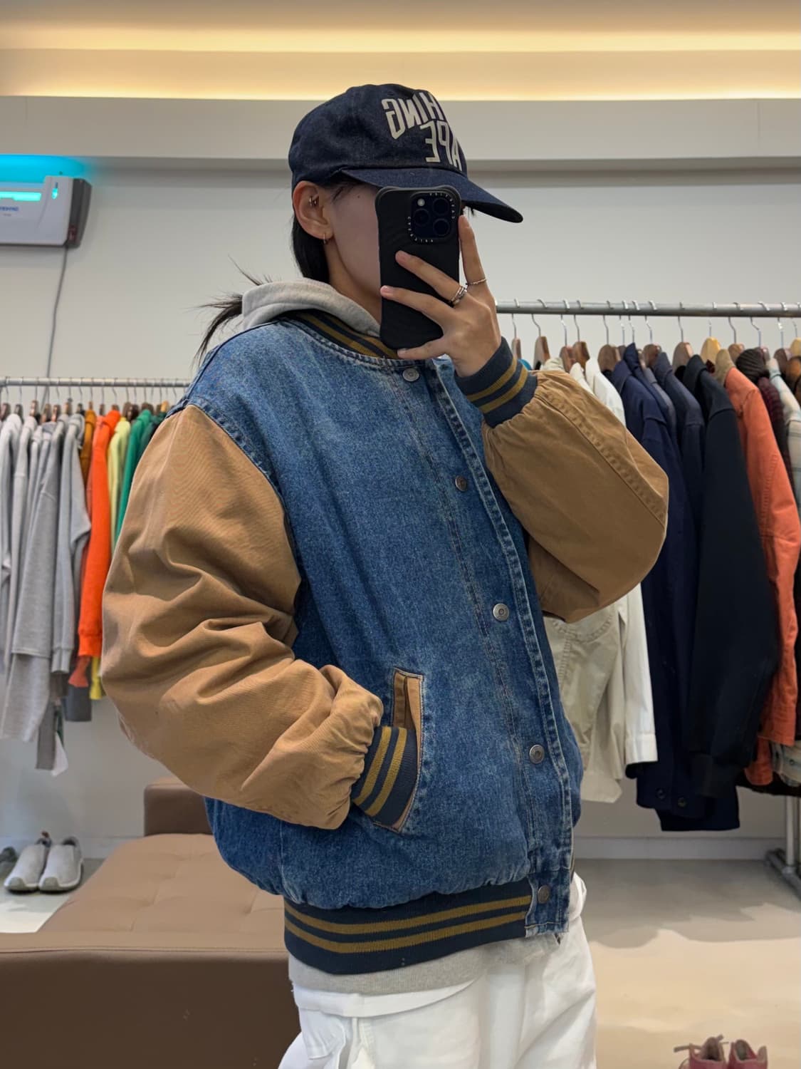 Dunbrooke 데님 바시티자켓 상품이미지7