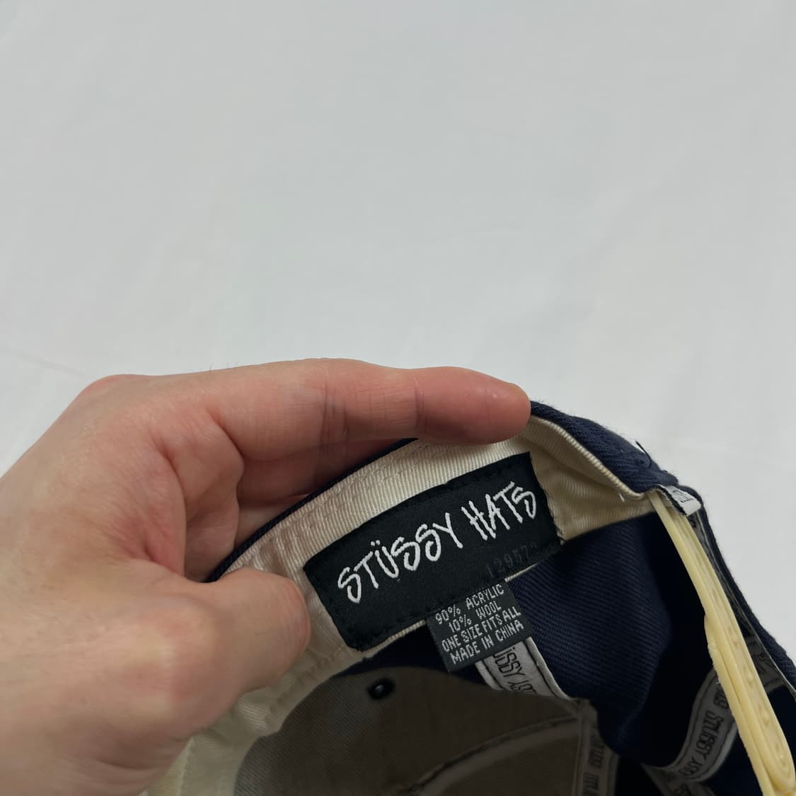00‘s 스투시 stussy 로고 스냅 캡 모자 상품이미지8