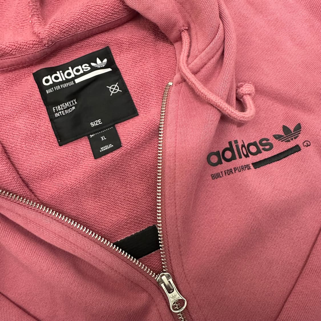 아디다스 카발 후드집업 인디핑크 105(XL) 상품이미지3