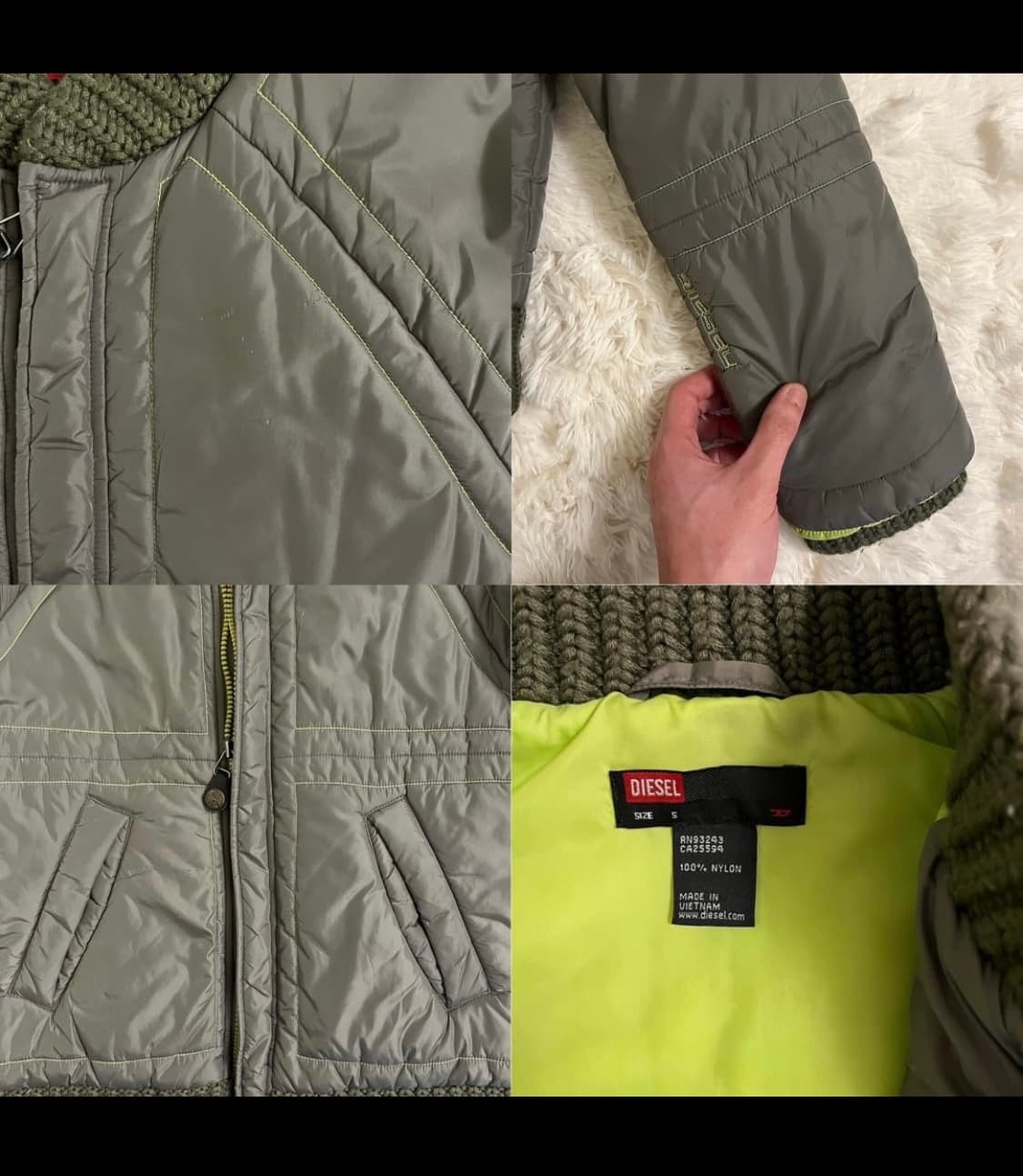 디젤 패딩 상품이미지3