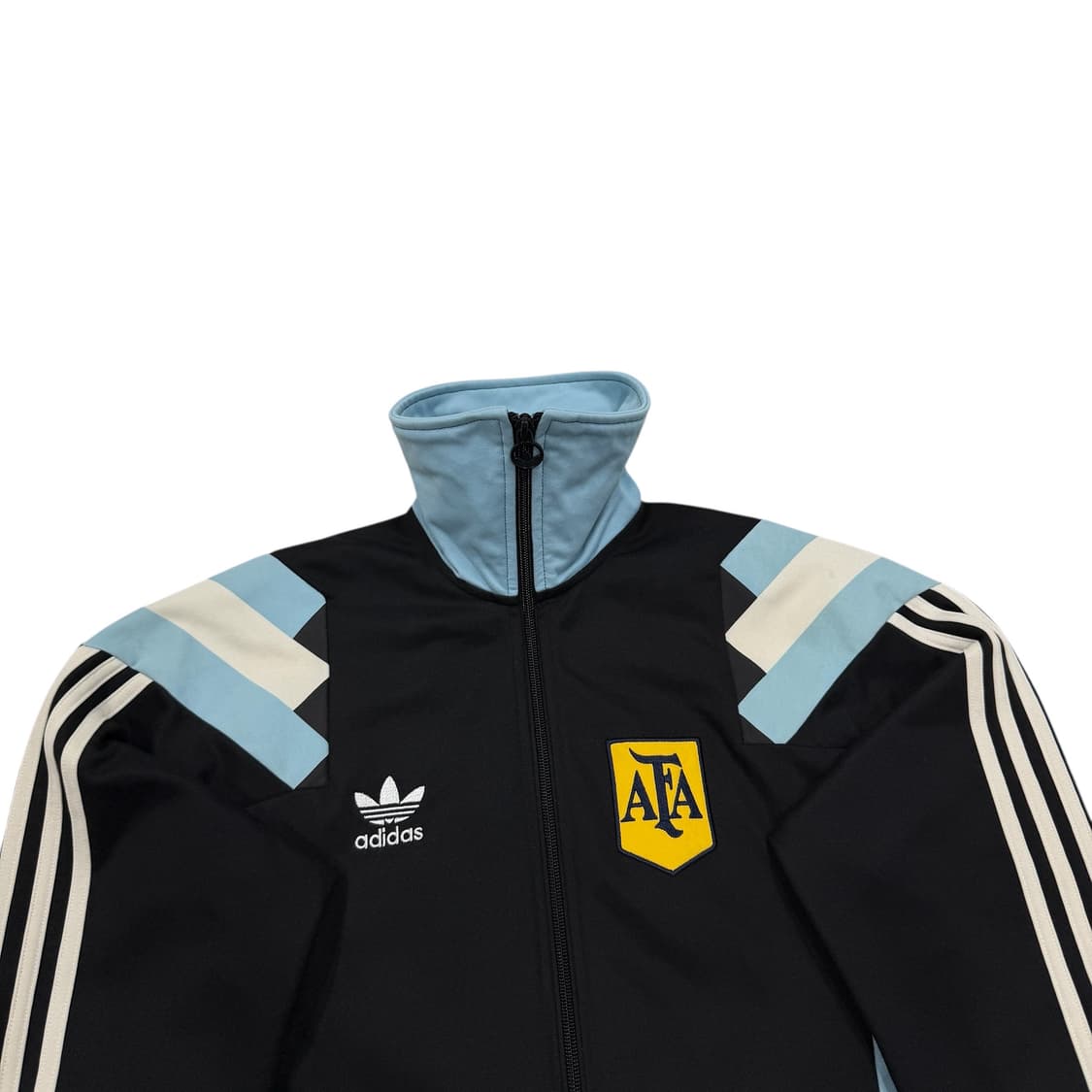 아디다스 빈티지 아르헨티나 트랙탑 져지 자켓 블랙 블루 100 L 상품이미지2