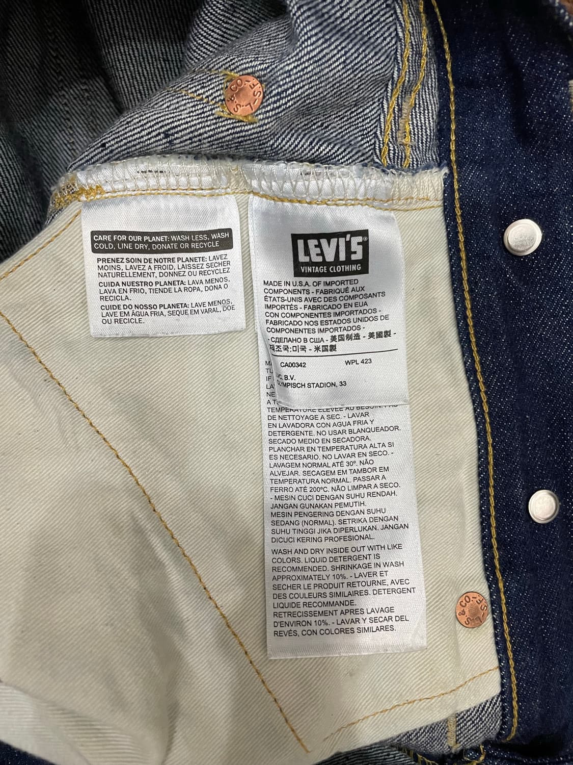 리바이스 LVC 501XX 33501 상품이미지4