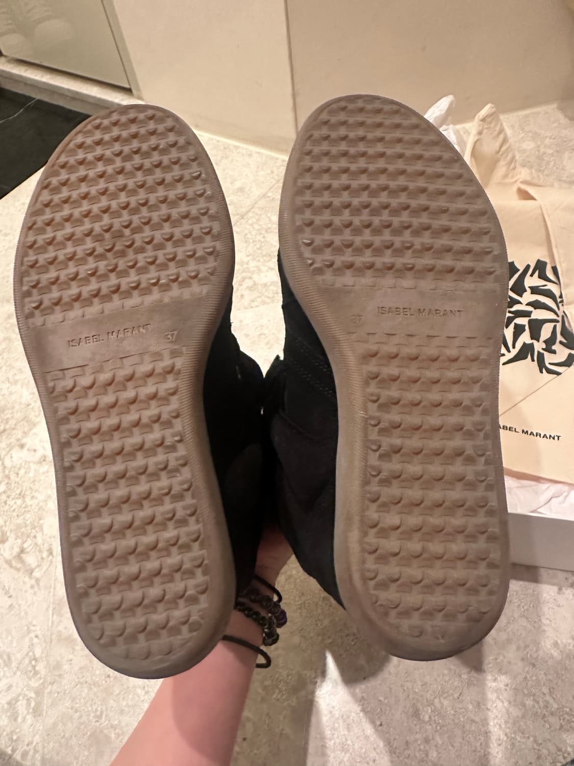 이자벨마랑 베켓 스니커즈 37 블랙 풀박 상품이미지6