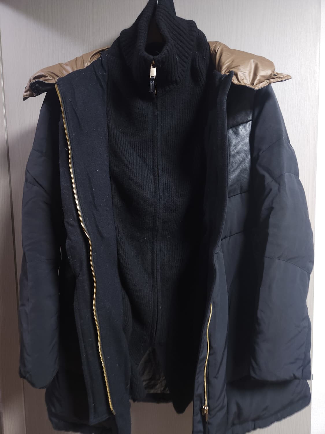 한섬 타임 오리털 패딩점퍼, 88-98-165 상품이미지2