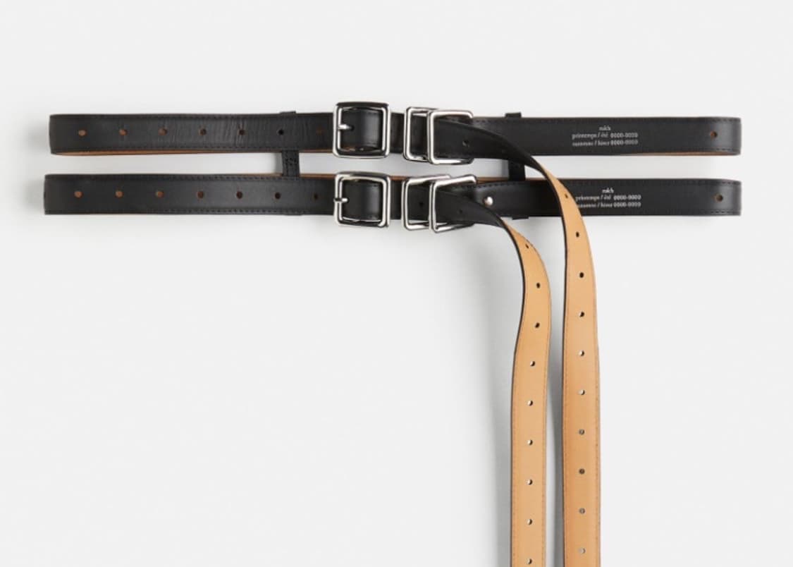 Hm X Rokh 레더 더블 벨트 상품이미지1