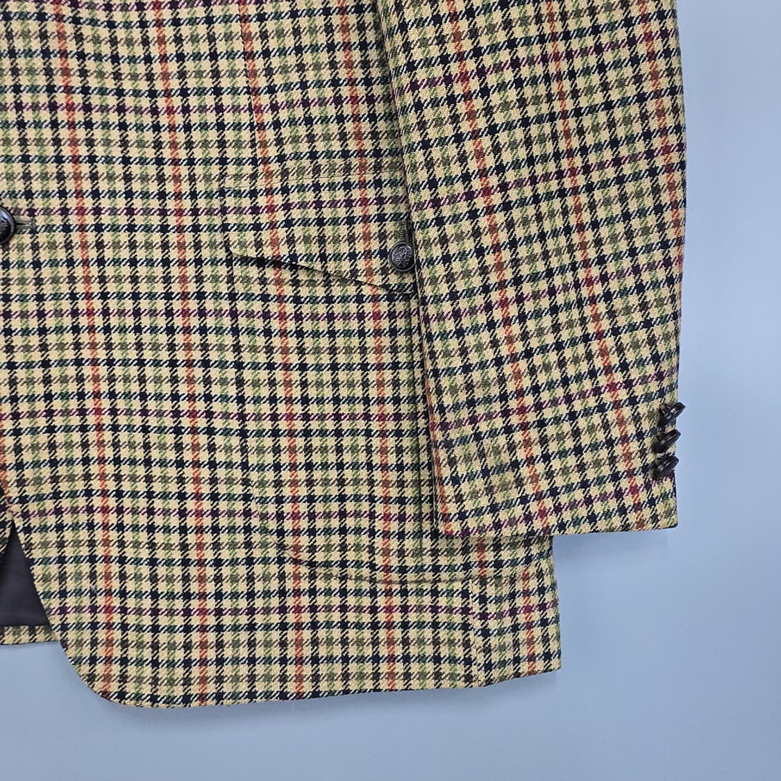 닥스(daks) 울 캐시미어 체크 블레이저 109 상품이미지3