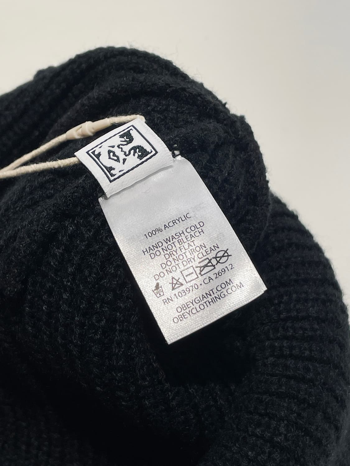 오베이 블랙 비니 A1412 상품이미지7