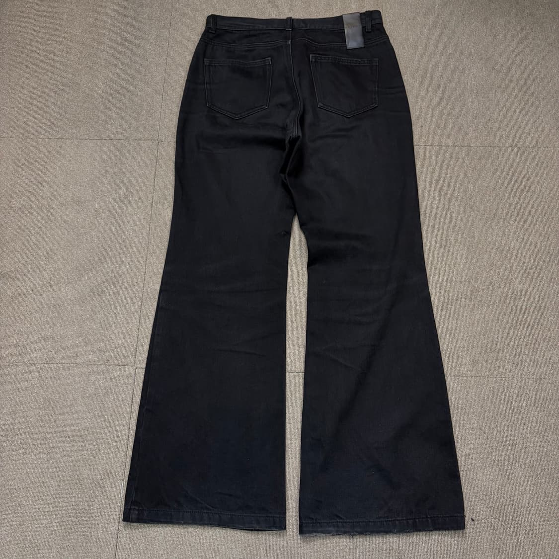 noirer 노이어 부츠컷 블랙데님 50  상품이미지6