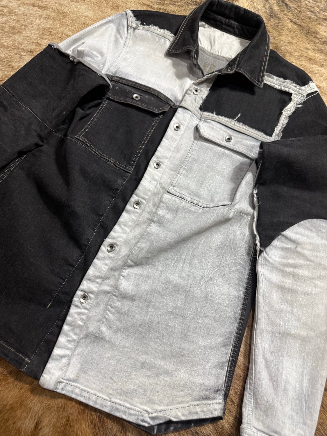 Rick Owens Drkshdw White Wax As Sample 상품이미지6