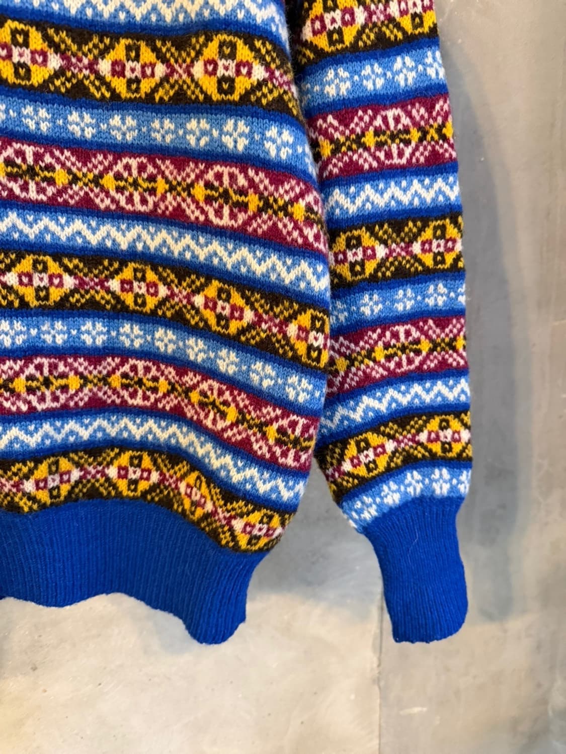 스코티쉬 페어아일 니트 100 상품이미지6