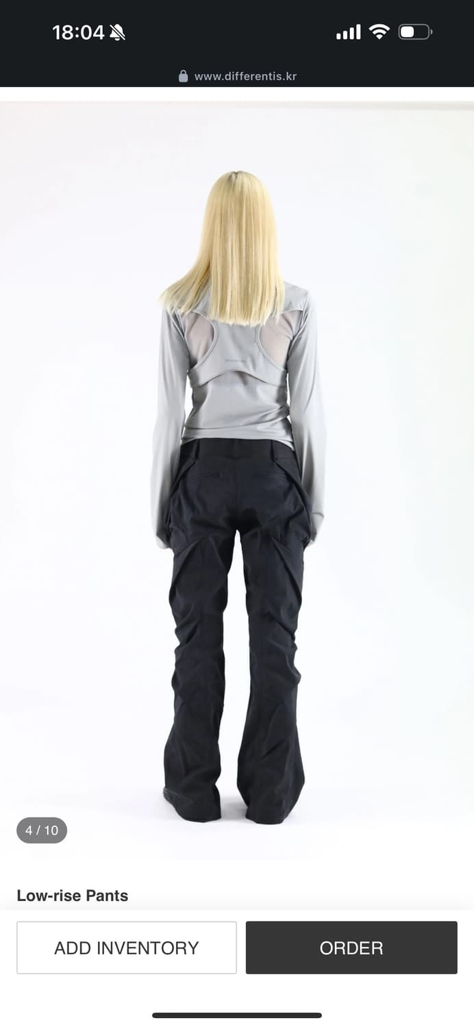 구해요) Mesh Layered Top 그레이 상품이미지2