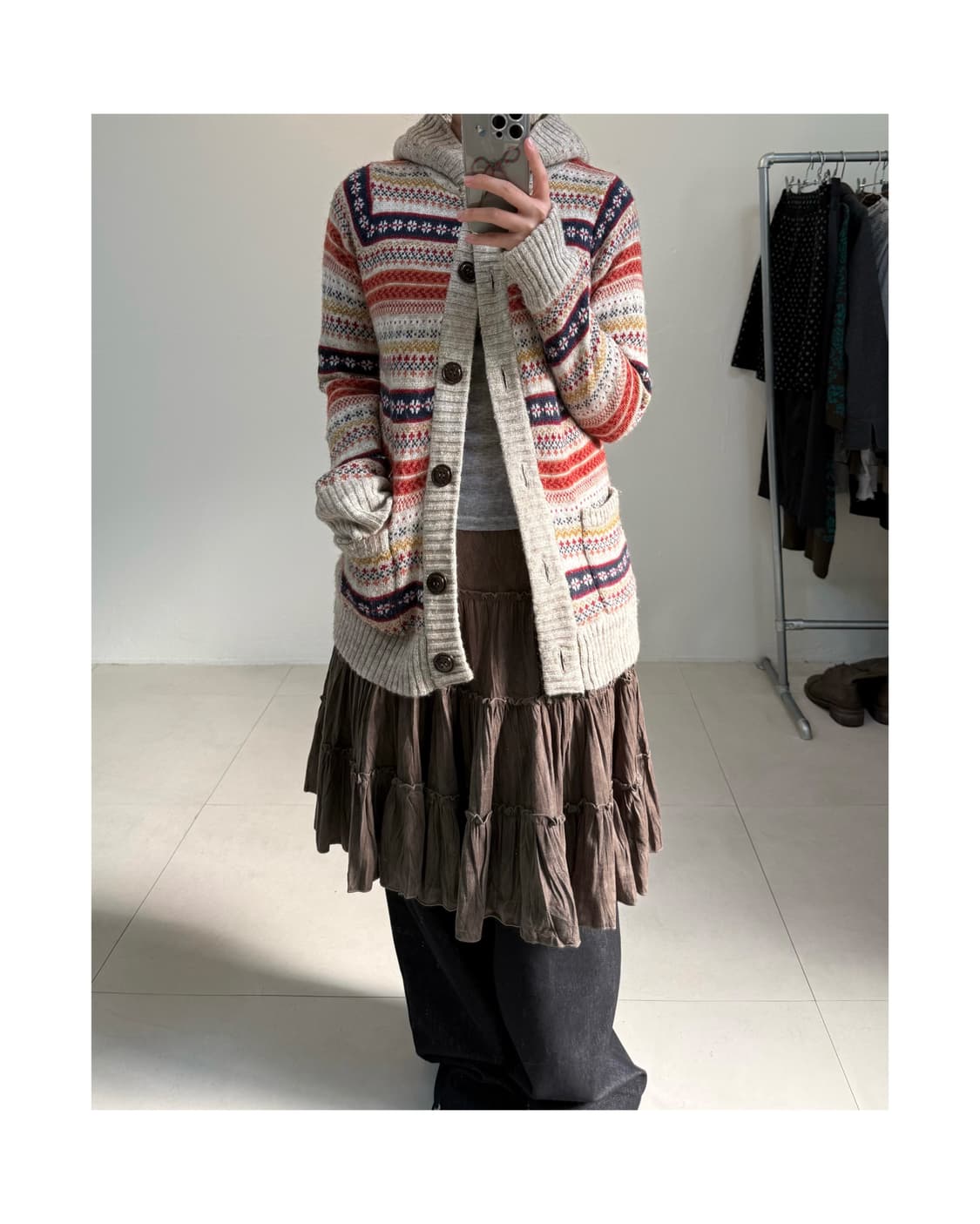 빈티지 니트 자켓 상품이미지1