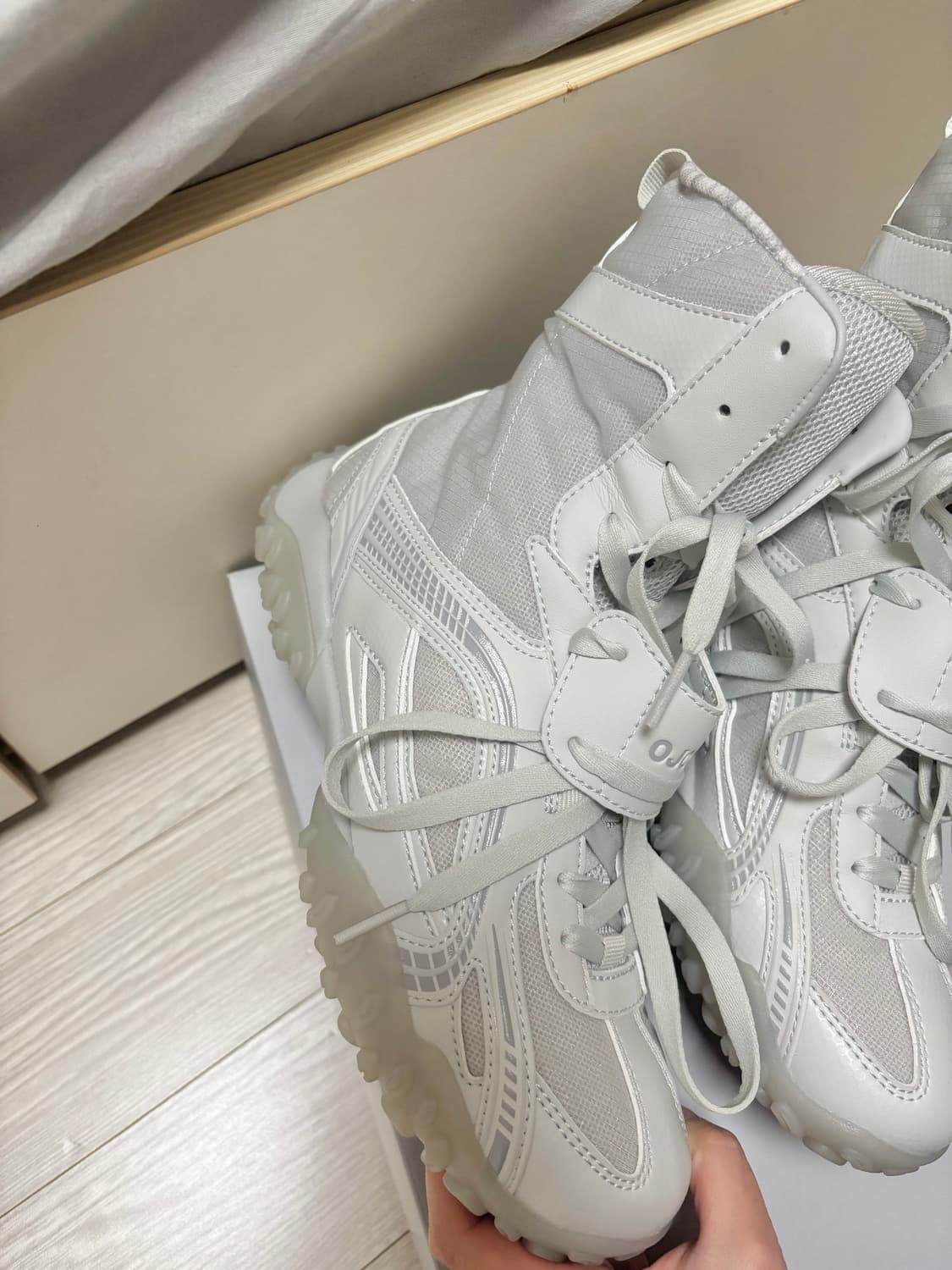 휠라 오호스 에샤페 그레이 230 키트 포함 상품이미지4